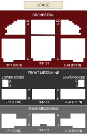 richard rodgers theater new york ny seating chart