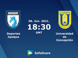 Detailed info on squad, results, tables, goals scored, goals conceded, clean sheets, btts, over 2.5, and more. Deportes Iquique Universidad De Concepcion Live Ticker Und Live Stream Sofascore