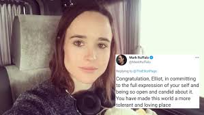 Juno' Star Ellen Page Comes Out As Transgender