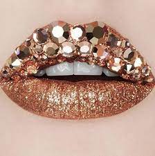 50 Lip Art Designs You Should See Before Halloween Lipstick Art Lip Art Crystal Lips