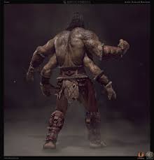 He first appears in the original mortal kombat as an unplayable character. Goro Mortal Kombat Art Gallery