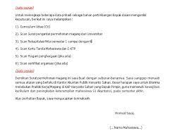 Check spelling or type a new query. Contoh Surat Permohonan Bisa Magang Dikantor Akuntan Publik Triharyono Com