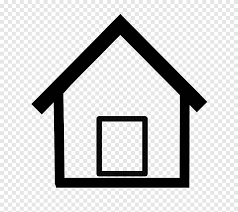 Draw a rectangle and a triangle above it for the roof. House Drawing Computer Icons Simple Home S Angle Rectangle Png Pngegg