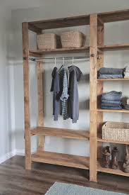 Wood Closet Shelving Diy Furniture Furniture Plans Diy Closet