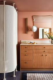 This tiny bathroom is made to feel much larger by the inclusion of mirror all around the room. 22 Best Bathroom Colors Top Paint Colors For Bathroom Walls