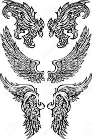 Angel Demon Flugel Ornate Vector Images Lizenzfrei Nutzbare Vektorgrafiken Clip Arts Illustrationen Image 10963539