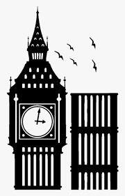 Download hellokitty hitam putih and use any clip art,coloring,png graphics in your website, document or presentation. Big Ben Silhouette Png