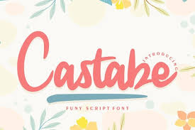 Anyone who does buy that. Castabe Funy Script Font 1033931 Handwritten Font Bundles