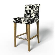 Henriksdal Barstool Cover Chair Covers Bemz Bar Stools Leather Chaise Lounge Chair Bar Stool Covers