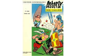 Added 6 years ago anonymously in cartoon gifs source: So Sah Das Cover Der Originalausgabe Von Asterix Der Gallier Aus Stuttgarter Zeitung