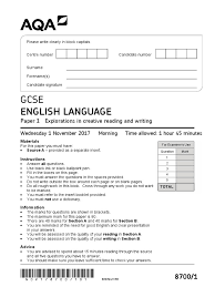 I am a year 11 student. Gcse English Language Exam Paper Writers Writing