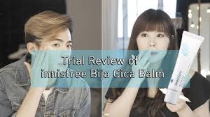 Innisfree bija cica balm is suitable for all skin types. Trial Review Of Innisfree Bija Cica Balm Youtube
