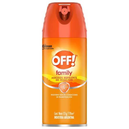 AEROSOL REPELENTE PARA INSECTOS OFFF