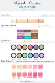 Light Spring Make Up Colours In 2020 Light Spring Palette Light Spring Colors Light Spring Color Palette