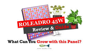 Unifun led grow light review. Roleadro 45w Review How Efficient Are These Cheap Grow Light Panels