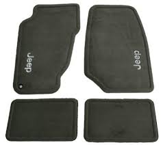 Mopar Carpet Mat Set Dark Taupe 99 04 Grand Cherokee Wj Carpet Mat Dark Taupe Carpet