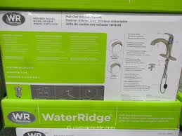 water ridge pull out kitchen faucet