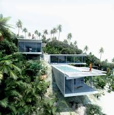 Pin By My On Arq Terreno Inclinado Architecture House Architecture Design Modern Villa Design