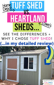 Tuff shed is america's leading provider of installed storage buildings, garages, and cabin shells. Home Depot Tuff Shed Vs Heartland Shed From Lowes See Why I Chose Tuff Sheds My Detailed Tuff Shed Review The Diy Household Tips Guide