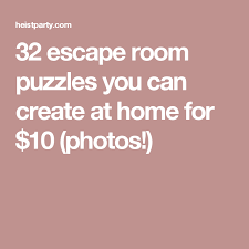 And i know who is doing the escape room professionally. 63 Handpicked Diy Escape Room Puzzle Ideas That Create Joy Mystery Das Perfekte Dinner Kindergeburtstag Puzzel