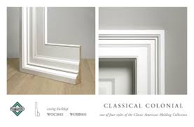 Classical Colonial Moldings 18th Century Style Windsorone Interior Door Trim Moldings And Trim Classic Interior