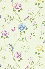 Sanderson Birds Of Paradise Wallpaper Wallpaper Pavilion 212160 Dekor Sten Dekupazh Stena