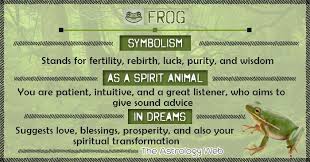 Black And White Snake Dream Meaning In Islam Frog Meaning And Symbolism The Astrology Web In 2020 Animal Spirit Guides Spirit Animal Totem Spirit Animal