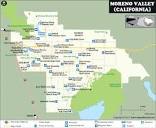 Map of Moreno Valley City, California | Moreno Valley California ...