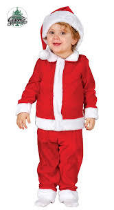 Tradizionale cappello rosso con fascia in pelo e pon pon bianchi, obama ha distribuito doni e carezze ai piccoli malati. Costume Da Babbo Natale Neonato 6 12 Mesi Bambino Vestito Santa Clauss Recita Ebay