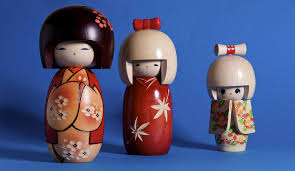 Wouldn't you be thrilled to receive one from a friend? Kokeshi Traditional Japanese Dolls From Tohoku Kyuhoshi