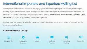 This starts the import/export wizard. Importers Exporters Email List Importers Email Address List Database Marketing Email List List