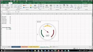 Excel 2016 A Quick Look The Gauge Add In