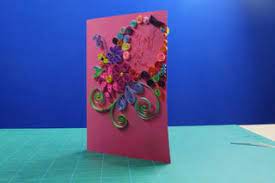 Make 6 lovely small quilling cards using quilling designs combined with paper punches. Diy Greeting Card Using Quilling 8 Steps With Pictures Instructables