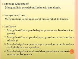 Keterampilan menulis awal bahasa indonesia. Kehidupan Awal Masyarakat Indonesia Ppt Download