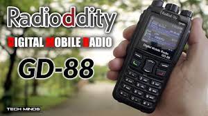 Radioddity GD-88 Dual Band Analog & Digital Handheld Transceiver - YouTube