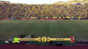 It was a convincing victory for the sundowns team. Caf Champions League Mamelodi Sundowns 5 Al Ahly 0