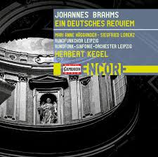 There is something deeply unsettling and restless about this performance, i can't put my finger on it though. Brahms Ein Deutsches Requiem Op 45 Classical Choir Capriccio