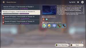 Domain Of Forgery Trial Grounds Of Thunder Dominaon