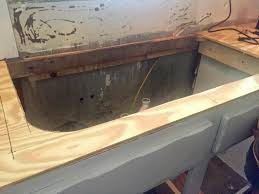 My wife and myself are building our own home and love the classic farmhouse sink. Diy Kitchen Concrete Countertops Part One Farmhouse 1820
