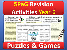 What is included in this spag ks2 english worksheet pack? Spag Revision Activities Year 6 Teaching Resources