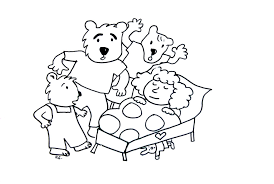 Goldie is always full of energy, adventurous, and sometimes impulsive, while bear is both strong and loyal. Goldilocks And The Three Bears Coloring Pages Coloring Home