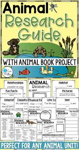 Animal Research Guide And Animal Book Project Animals Book Projects Books