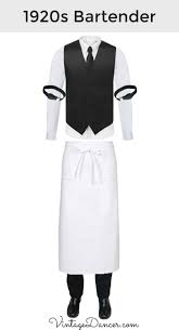 1920s Men S Bartender Clothing Outfit Costume How To Get This Look At Vintagedancer Bartender Outfit 1920s Mens Costume Ruffles Fashion