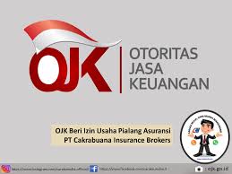 Ojk dibentuk berdasarkan uu nomor 21 tahun 2011 yang berfungsi menyelenggarakan sistem pengaturan dan pengawasan yang terintegrasi terhadap keseluruhan kegiatan di dalam sektor jasa keuangan. Ojk Beri Izin Usaha Pialang Asuransi Kepada Pt Cakrabuana Insurance Brokers Pt Caraka Mulia