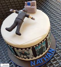 Tom cruise's relationship to stunts might not make sense to regular folks. The Best Mission Impossible Cake Ever Impossible Cake Best Cake Ever Themed Cakes