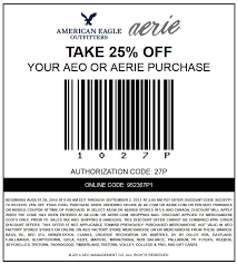 American Eagle Outfitters Coupons 25 Off At American Coupon Apps App Online Coding
