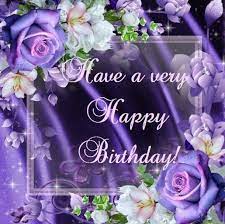 Find the perfect purple birthday stock photos and editorial news pictures from getty images. 35 Special Happy Birthday Images Birthday Wishes Flowers Happy Birthday Flower Happy Birthday Cards