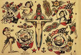 Some people like these designs so much, in fact, that they combine a bunch of them into one large piece. American Traditional Tattoo Old School Leaf Pro Tatto Balm