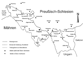 Karte Schlesien Um 1900 Math
