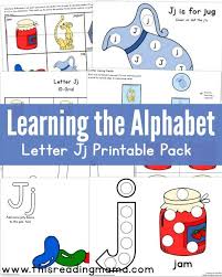 Here's an alphabet activity that preschoolers will love! Learning The Alphabet Letter J Printable Pack Learning The Alphabet Alphabet Preschool Abc Printables